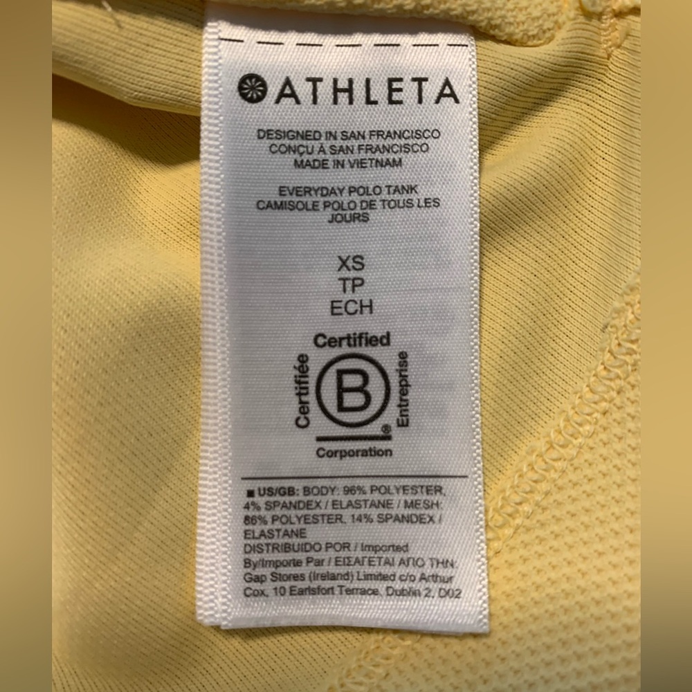 Athleta Tank Top XS - Picture 5 of 6